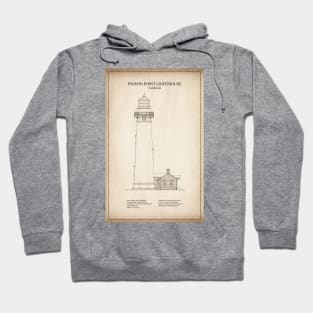 Pigeon Point Lighthouse - California - SD Hoodie